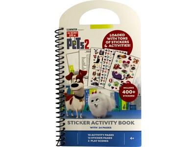 Inkology Secret Life of Pets Sticker Activity Book (344-1)