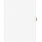 Avery Legal Pre-Printed Paper Dividers, Side Tab EXHIBIT E Tab, White, Avery Style, Letter Size, 25/Pack (01375)