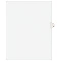 Avery Style Individual Legal Divider, Tab K, 8.5 x 11, White, 25/Set (01411)