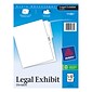 Avery Premium Collated Legal Paper Dividers, 1-10 & Table of Content Tabs, White, Avery Style, Letter Size (11381)