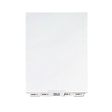 Avery Premium Collated Legal Paper Dividers, A-Z & Table of Content Tabs, White, Avery Style, Letter