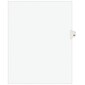 Avery Legal Pre-Printed Paper Dividers, Side Tab #10, White, Avery Style, Letter Size, 25/Pack (11920)