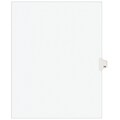 Avery Legal Pre-Printed Paper Dividers, Side Tab #14, White, Avery Style, Letter Size, 25/Pack (1192