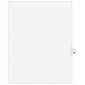 Avery Legal Pre-Printed Paper Dividers, Side Tab #16, White, Avery Style, Letter Size, 25/Pack (01016)