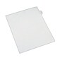 Avery Legal Pre-Printed Paper Dividers, Side Tab #5, White, Allstate Style, Letter Size, 25/Pack (82203)