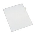 Avery Legal Pre-Printed Paper Dividers, Side Tab #7, White, Allstate Style, Letter Size, 25/Pack (82