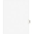 Avery Legal Pre-Printed Paper Dividers, Side Tab EXHIBIT G, White, Avery Style, Letter Size, 25/Pack