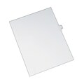 Avery Style Legal Dividers, Tab K, 8.5 x 11, White, 25/Pack (82173)