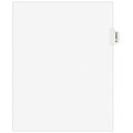 Avery Style Legal Dividers, Tab Exhibit M , 8.5 x 11, White, 25/Pack (01383)
