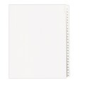 Avery Allstate Numbers 1 - 25 Paper Dividers, 25-Tab, White (01701)