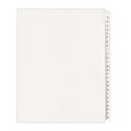 Avery Legal Pre-Printed Paper Divider Collated Set, A-Z Tabs, White, Allstate Style, Letter Size  (0