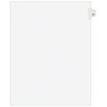 Avery Legal Pre-Printed Paper Dividers, Side Tab #27, White, Avery Style, Letter Size, 25/Pack (0102