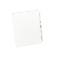 Avery Premium Collated Legal Paper Dividers, 76-100 & Table of Content Tabs, White, Avery Style, Let