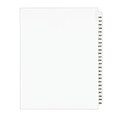 Avery Legal Pre-Printed Paper Divider Collated Set, 226-250 Tabs, White, Avery Style, Letter Size (0