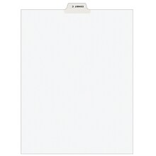 Avery Legal Pre-Printed Paper Dividers, Bottom Tab EXHIBIT C, White, Avery Style, Letter Size, 25/Pa