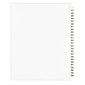 Avery Legal Pre-Printed Paper Divider Collated Set, 301-325 Tabs, White, Avery Style, Letter Size (01342)