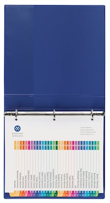 Avery Ready Index Table of Contents Paper Dividers, 1-31 Tabs, Multicolor (11129)