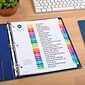 Avery Ready Index Table of Contents EcoFriendly Paper Dividers, A-Z Tabs, Multicolor (11085)