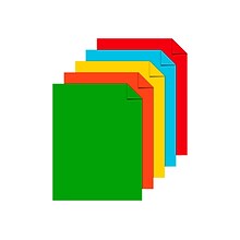 Astrobrights Eco 65 lb. Cardstock Paper, 8.5 x 11, Assorted Colors, 250 Sheets/Pack (98853)