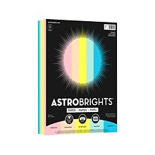 Astrobrights Colored Paper, 24 lbs., 8.5 x 11, Assorted Sprinkle Colors, 500 Sheets/Ream (91714)