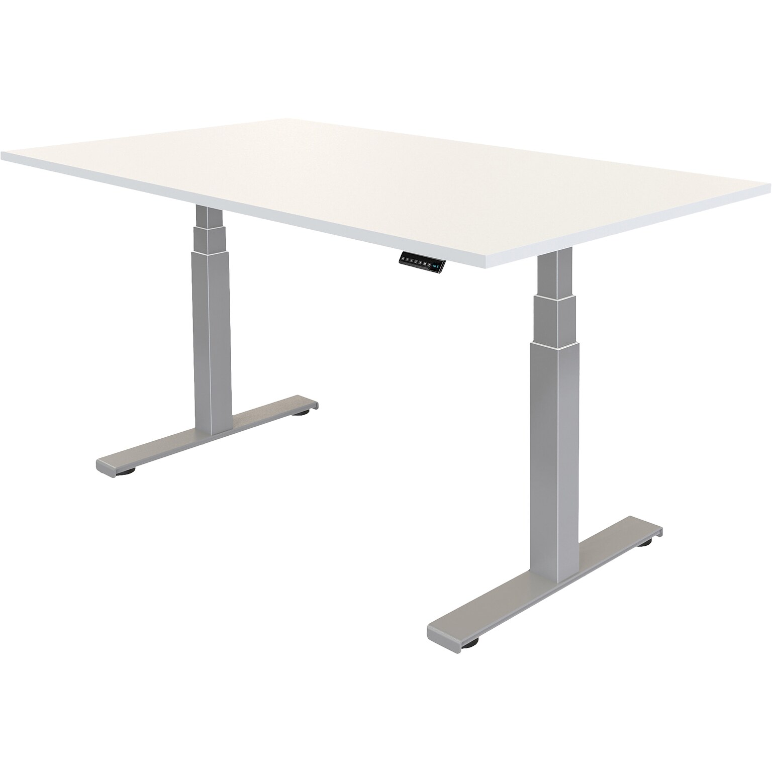 Fellowes Cambio 72W Electric Adjustable Standing Desk, White (9788202WHT)