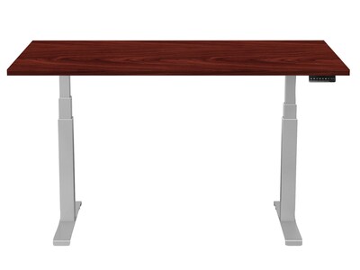 Fellowes Cambio 25-50 Height Adjustable Standing Desk, Mahogany (9789101)