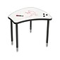 MooreCo Hierarchy 30" Table, Whiteboard (113361-MRKR)