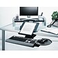 Fellowes Professional Series In-Line Magnetic Metal Document Stand with Clip & Guide Bar, Black (8039401)