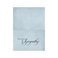 Great Papers! Sympathy Cards with Envelopes, 4.88 x 6.75, Linen/Green, 3/Pack (2020135PK3)