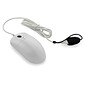 Seal Shield Silver Storm Wired Waterproof Optical Medical Mouse, White (STWM042)