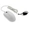 Seal Shield Silver Storm Wired Waterproof Optical Medical Mouse, White (STWM042)
