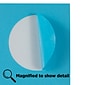 JAM Paper Round Label Sticker Seals, 2.5" Diameter, Blue, 24 Labels/Sheet, 5 Sheets/Pack (337129602)