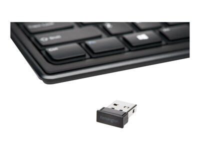 Kensington SlimType Wireless Keyboard, Black (K72344US)