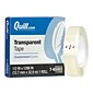 Quill Brand® Transparent Tape, Glossy Finish, 1/2" x 36 yds., Single Roll (70016043807)