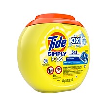 Tide Simply PODS +Oxi Laundry Detergent Capsules, 33 oz., 55 Capsules (60601)