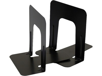 Officemate Steel Book Ends, 5H, Black (OIC93001)