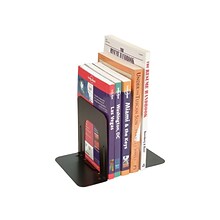 Officemate Steel Book Ends, 5H, Black (OIC93001)