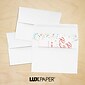 LUX Moistenable Glue A2 Invitation Envelope, 5 3/4" x 4 3/8", Bright White, 1000/Box (72924-1000)
