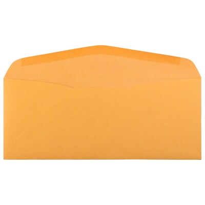 JAM PAPER #12 Manila Envelopes, 4 3/4 x 11, Brown Kraft Manila, 100/Pack (27930258)