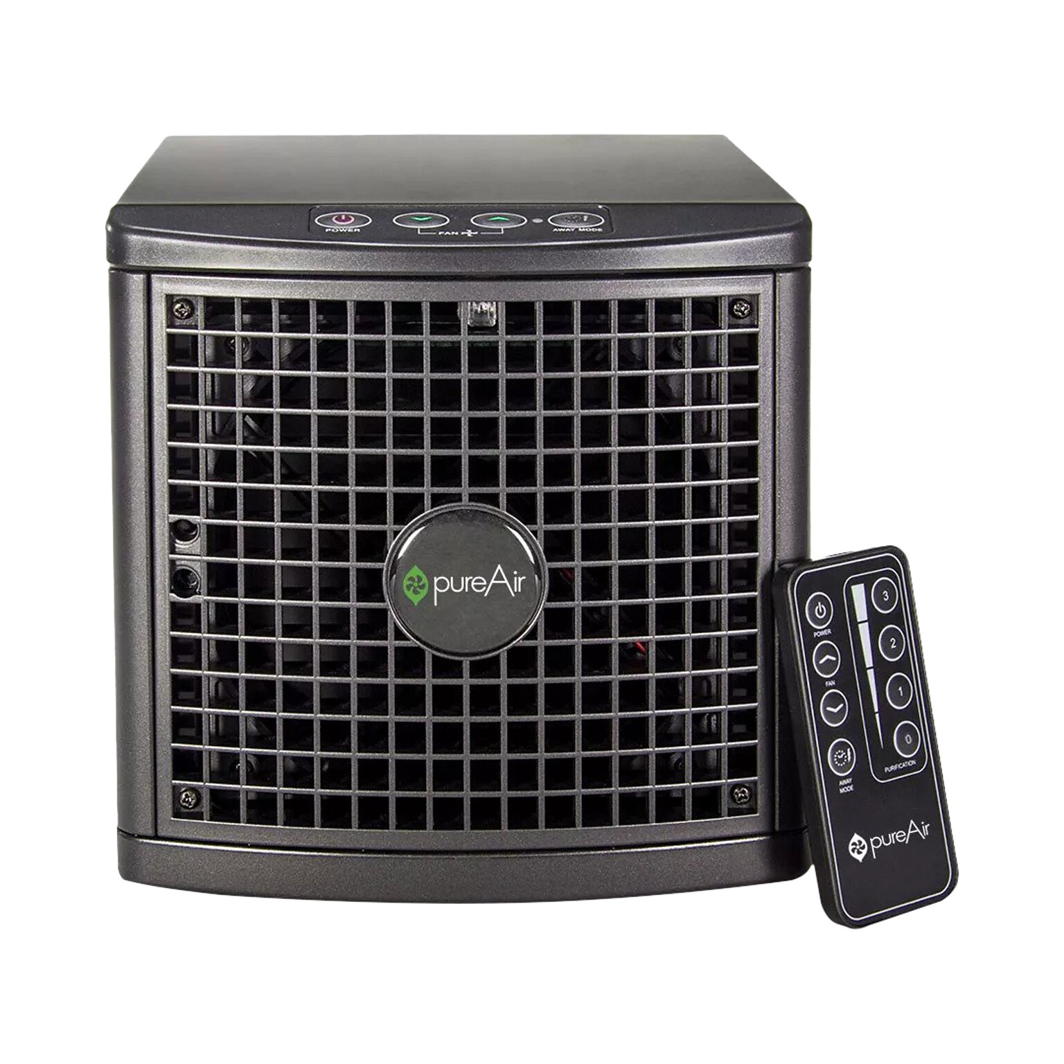 GreenTech Environmental pureAir HEPA Console Air Purifier, Black (1X5535)