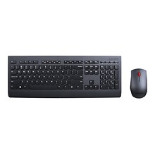 Lenovo Professional Combo Ergonomic Keyboard and Mouse, Black (4X30H56796)