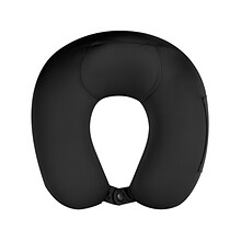 GoGreen Power Travergo Memory Foam Spandex Neck Pillow, Black (TR1080BK)