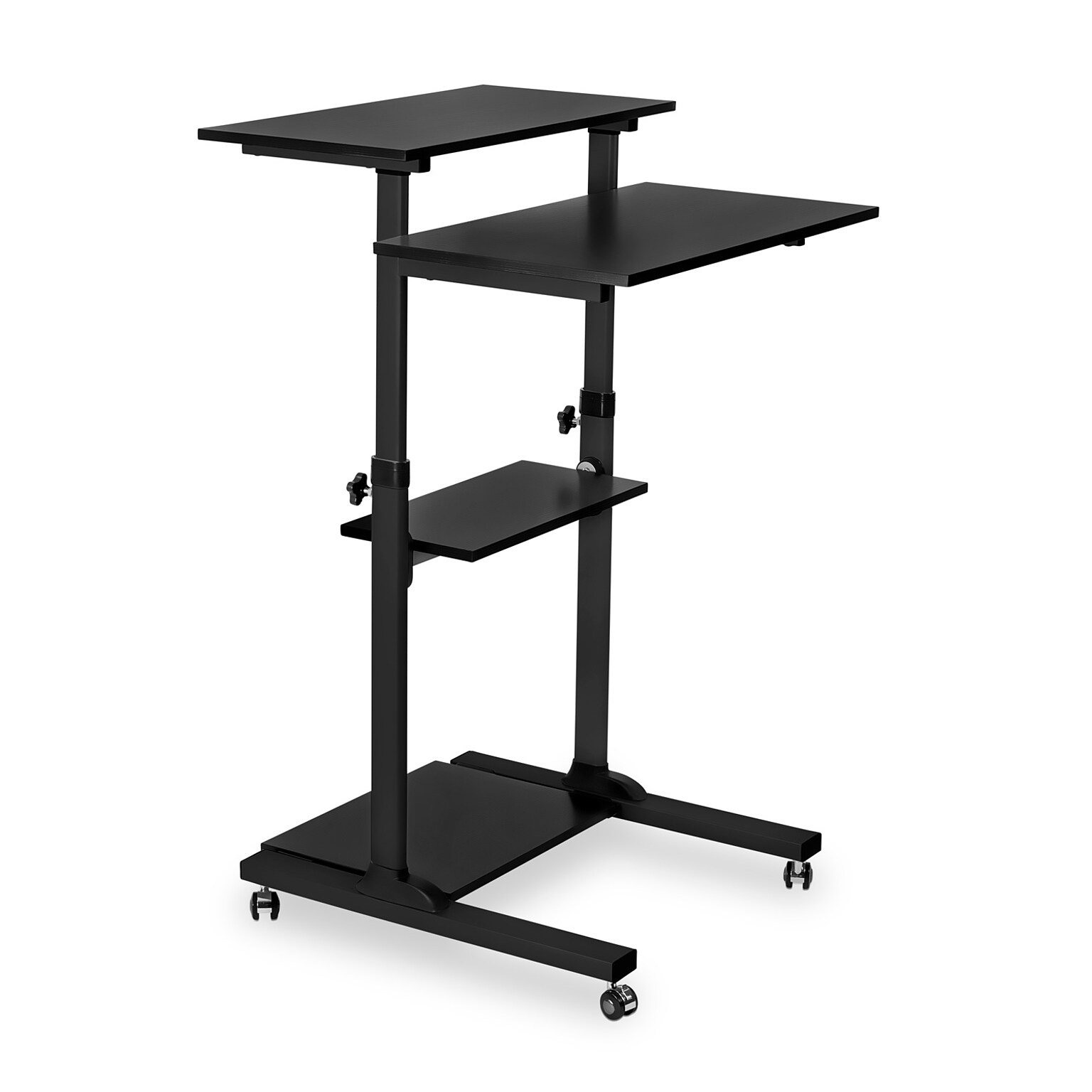 Mount-It! 28W Adjustable Steel Standing Desk, Black (MI-7940)