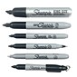 Sharpie Super Permanent Markers, Fine Tip, Black, 6/Pack (33666)