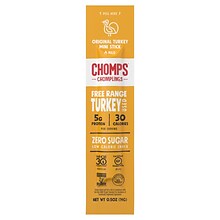 Chomps Chomplings Original Turkey Meat Stick, 24/Box (ZHO00482)