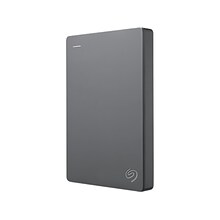 Seagate Basic 2TB USB 3.0 External Hard Drive, Gray (STJL2000400)