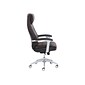Beautyrest Royo Ergonomic Leather Executive Big & Tall Chair, 400 lb. Capacity, Brown (51449)