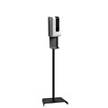 Universal Automatic Floor Stand Hand Soap/Hand Sanitizer Dispenser, Black (F1406-S-T-S)