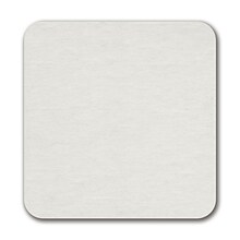 Custom 4 x 4 Square Coaster, White Pulpboard 50 pt.