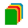 Astrobrights Primary 65 lb. Cardstock Paper, 8.5 x 11, Assorted Colors, 50 Sheets/Pack (99325-02)